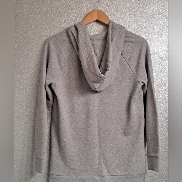 Tommy Hilfiger Grey Pullover Hoodie With Side Zippers   Size SP - Picture 4 of 9
